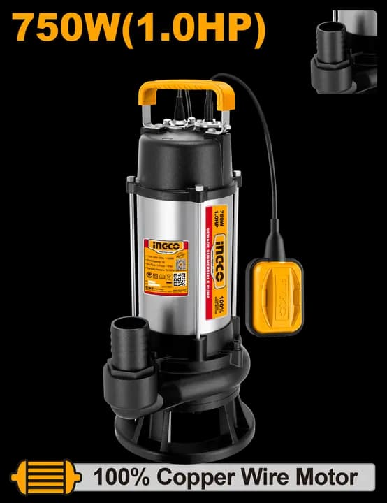Sewage submersible pump