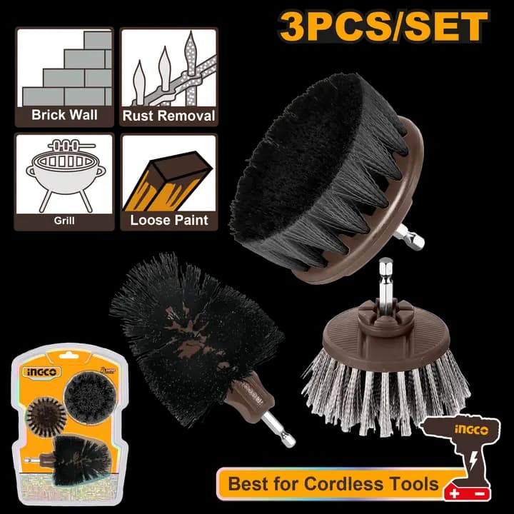 3 Pcs Multi-purpose brush set